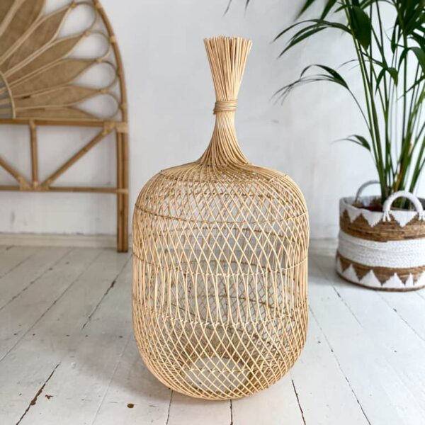 boho rattan lampe tepi m 77x40