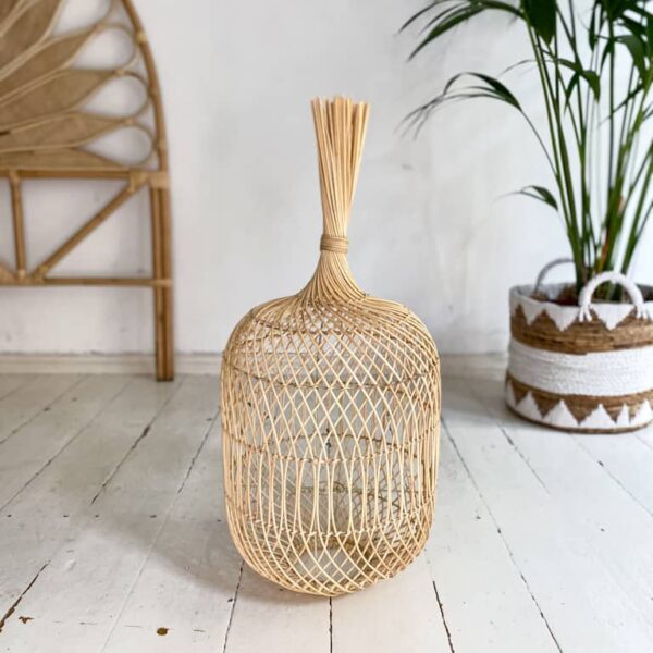 boho rattan lampe tepi s 65x30