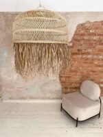 boho rattan lampe tropis xl 60x100 2