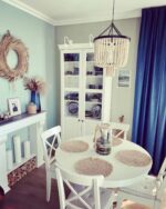 holzperlen kronleuchter agung