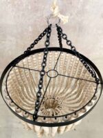 holzperlen kronleuchter agung 5