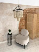 holzperlen kronleuchter agung 7