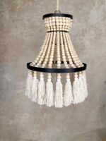 holzperlen kronleuchter raya 3