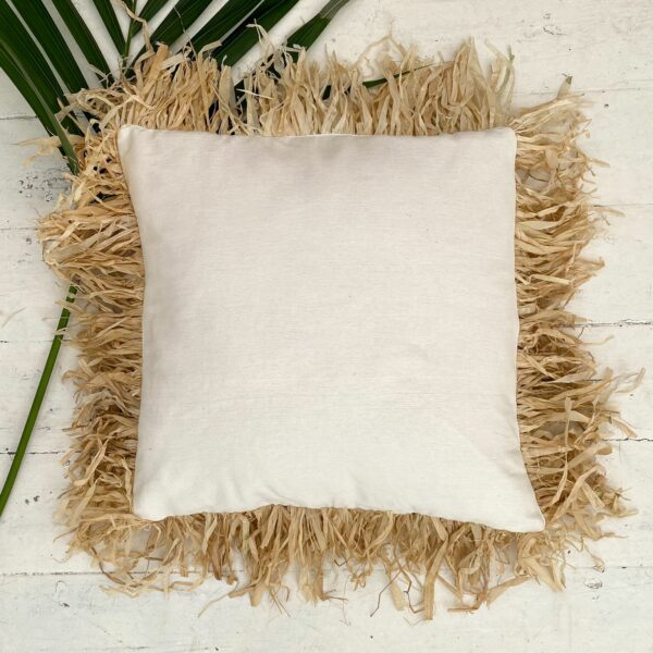 raffia kissenbezug 3