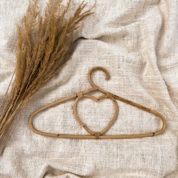 rattan kleiderbuegel herz 7