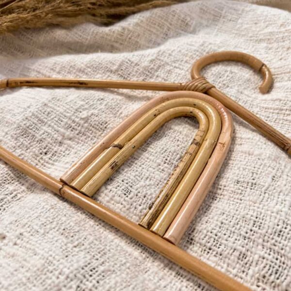 rattan kleiderbuegel rainbow