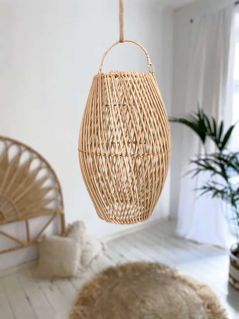 boho rattan lampe api 30x20 boho rattan lampe api 30x20
