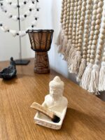 raeucherstaebchenhalter hand buddha grafit 21