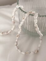 lange muschel halskette