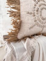 boho kissenbezug mit muscheln aris 2