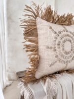 boho kissenbezug mit muscheln aris 3