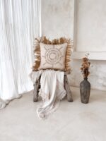 boho kissenbezug mit muscheln aris 5