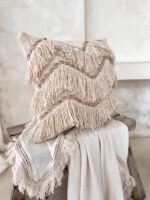 boho kissenbezug mit muscheln nora