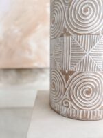 geschnitzte vase wabi sabi 6