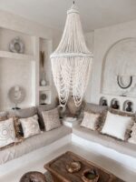 muschel kronleuchter weiss elsa 2