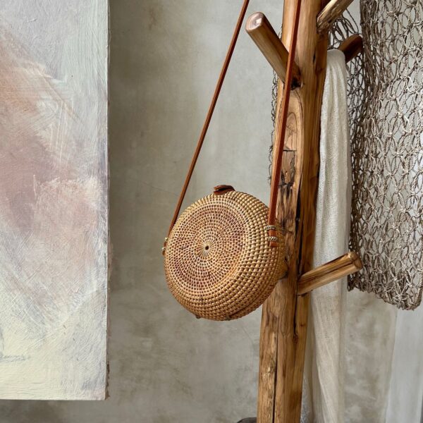 rattan tasche ate round 2