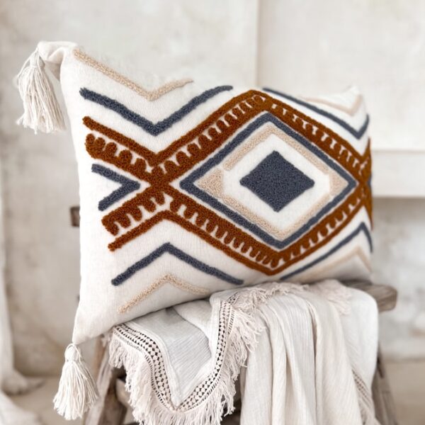 rechteckige boho kissenbezug melisa 3