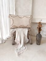 rechteckige boho kissenbezug mit muscheln nina 4