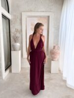sommerkleid tina bordeaux 3