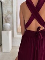 sommerkleid tina bordeaux 4