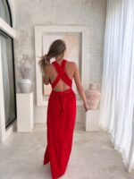 sommerkleid tina rot 5