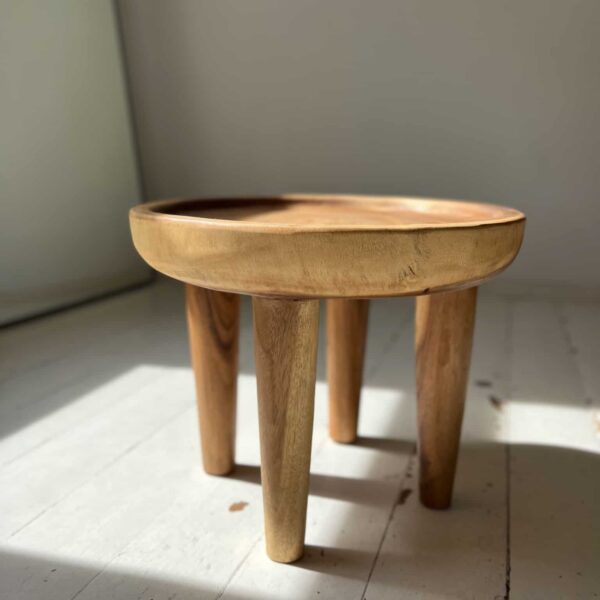 beistelltisch aus suar holz stump 1 11