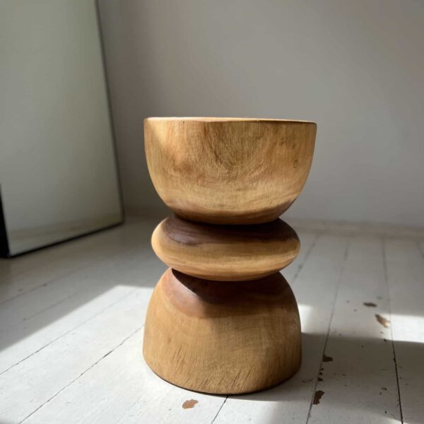 beistelltisch aus suar holz stump 1 13