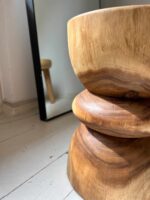 beistelltisch aus suar holz stump 1 5