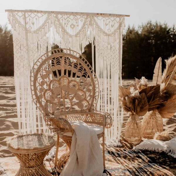 hochzeit makramee cantik