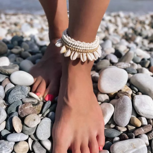 muschel fusskette mimi