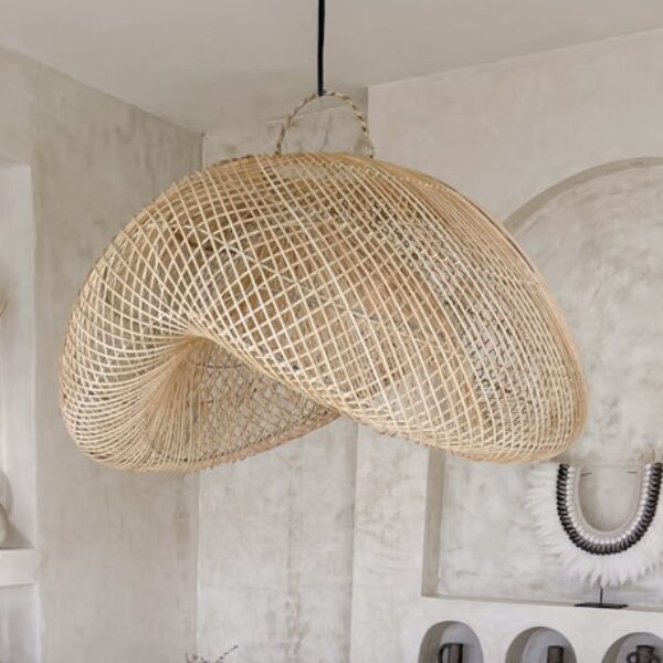 boho rattan lampe berani l 90x80x50
