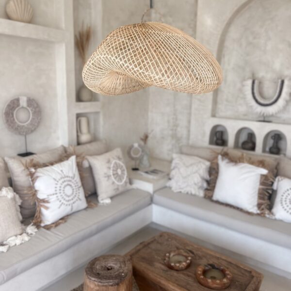 boho rattan lampe berani m 70x60x36