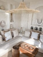 boho rattan lampe berkat xl