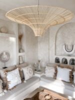 boho rattan lampe berkat xl 2