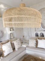 boho rattan lampe cinta xl 60x100