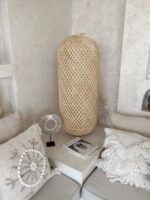 boho rattan lampe manis xl 40x100 4