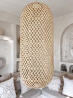 boho rattan lampe manis xl 40x100 5