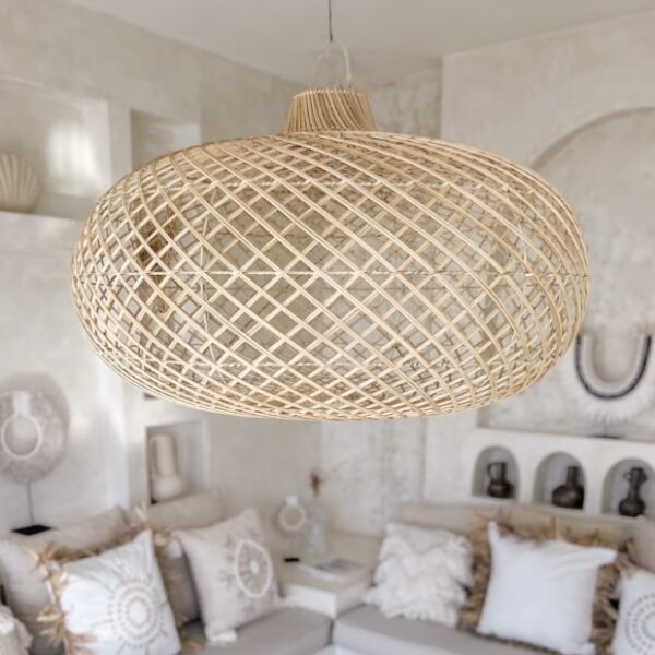boho rattan lampe pir xl 60x100