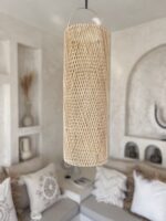 boho rattan lampe terang 60x20 2