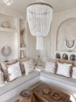 holzperlen kronleuchter weiss ramah 2