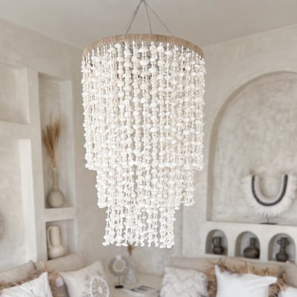 muschel kronleuchter domi