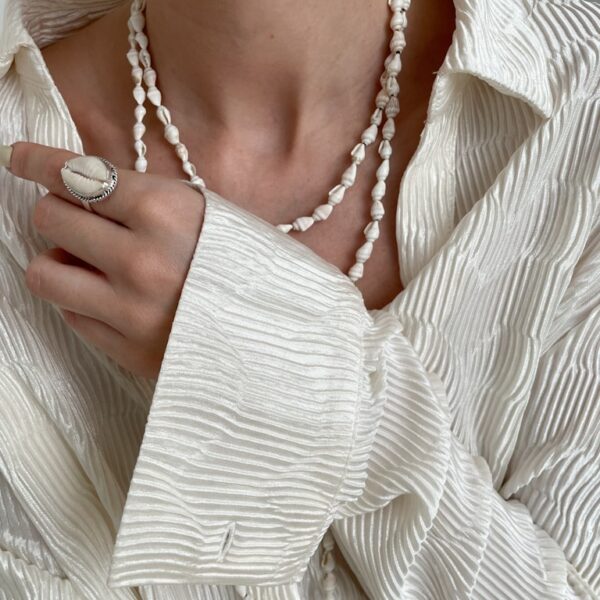 muschel halskette anda xl