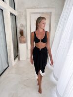 pareo kleid multiway schwarz 2