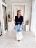 sommerkleid boho joga blau 5