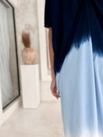 sommerkleid boho joga blau 8