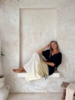 sommerkleid boho joga schwarz