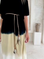 sommerkleid boho joga schwarz 8