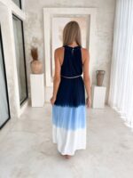 sommerkleid boho mandiri blau 3