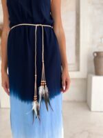 sommerkleid boho mandiri blau 8