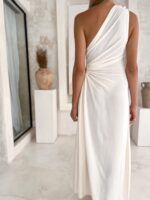 sommerkleid lang maxi creme 3